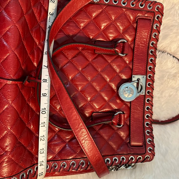 Michael Kors grommet Hamilton purse - Picture 4 of 7